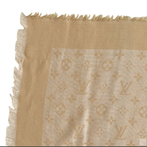 Louis Vuitton French Designer Cashmere Scarf Shawl - Picture 1 of 5